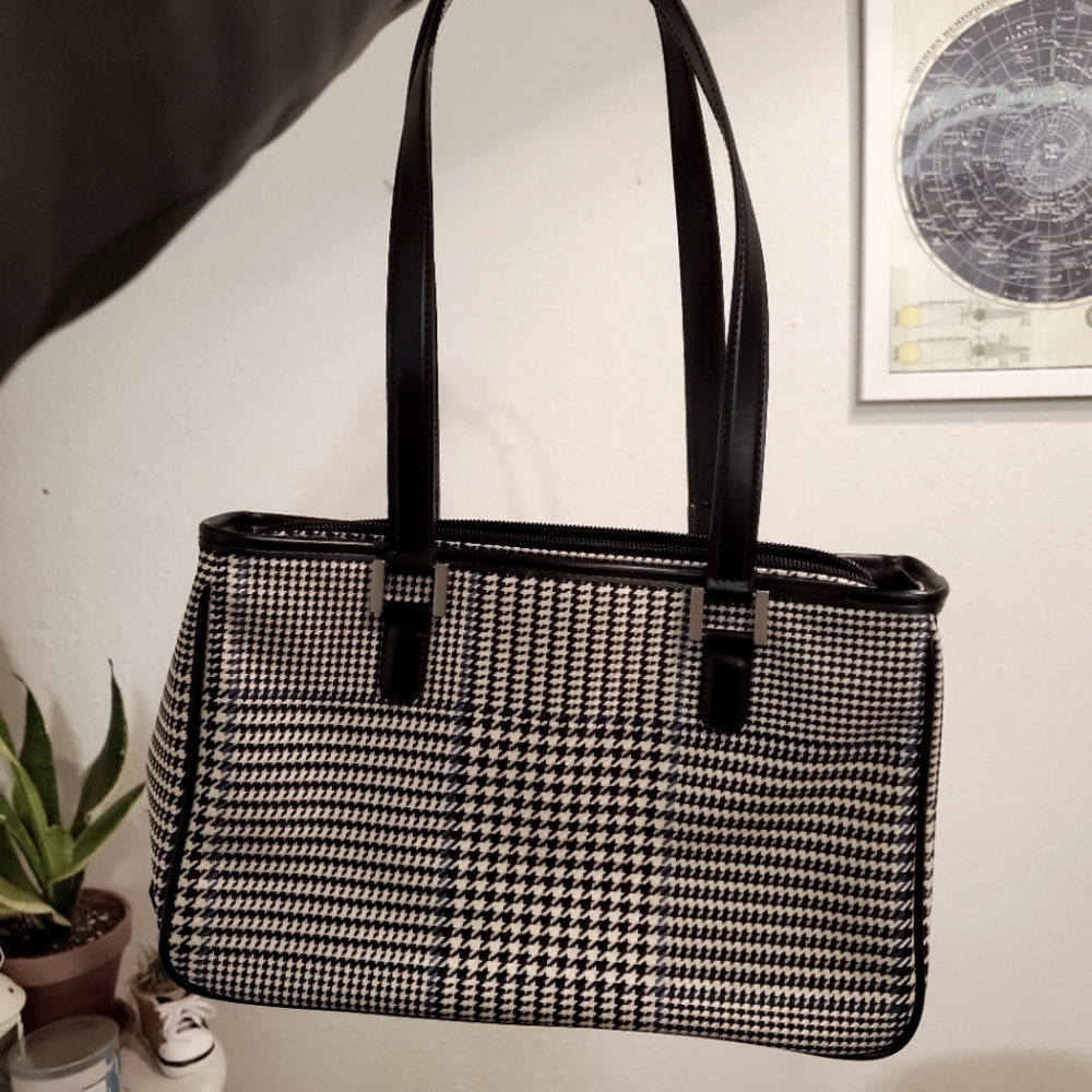 Vintage Houndstooth Ralph Lauren Bag